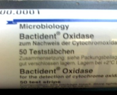 Merck Bactident® Oxidase Teststreifen